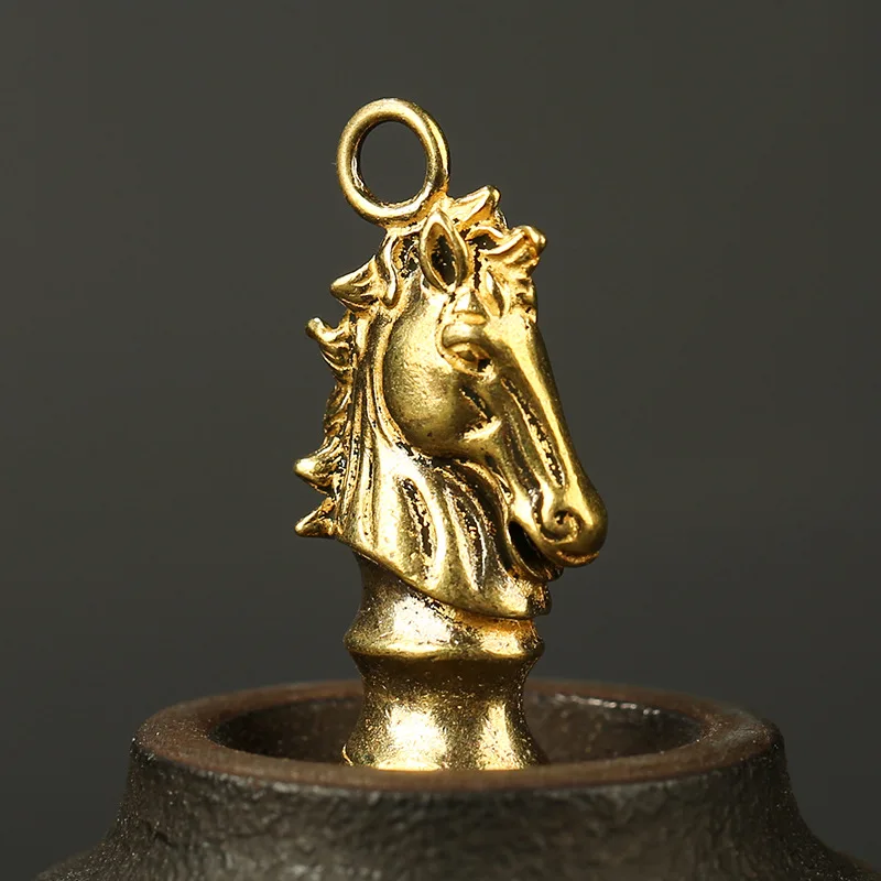 brass knight keychain  (2)