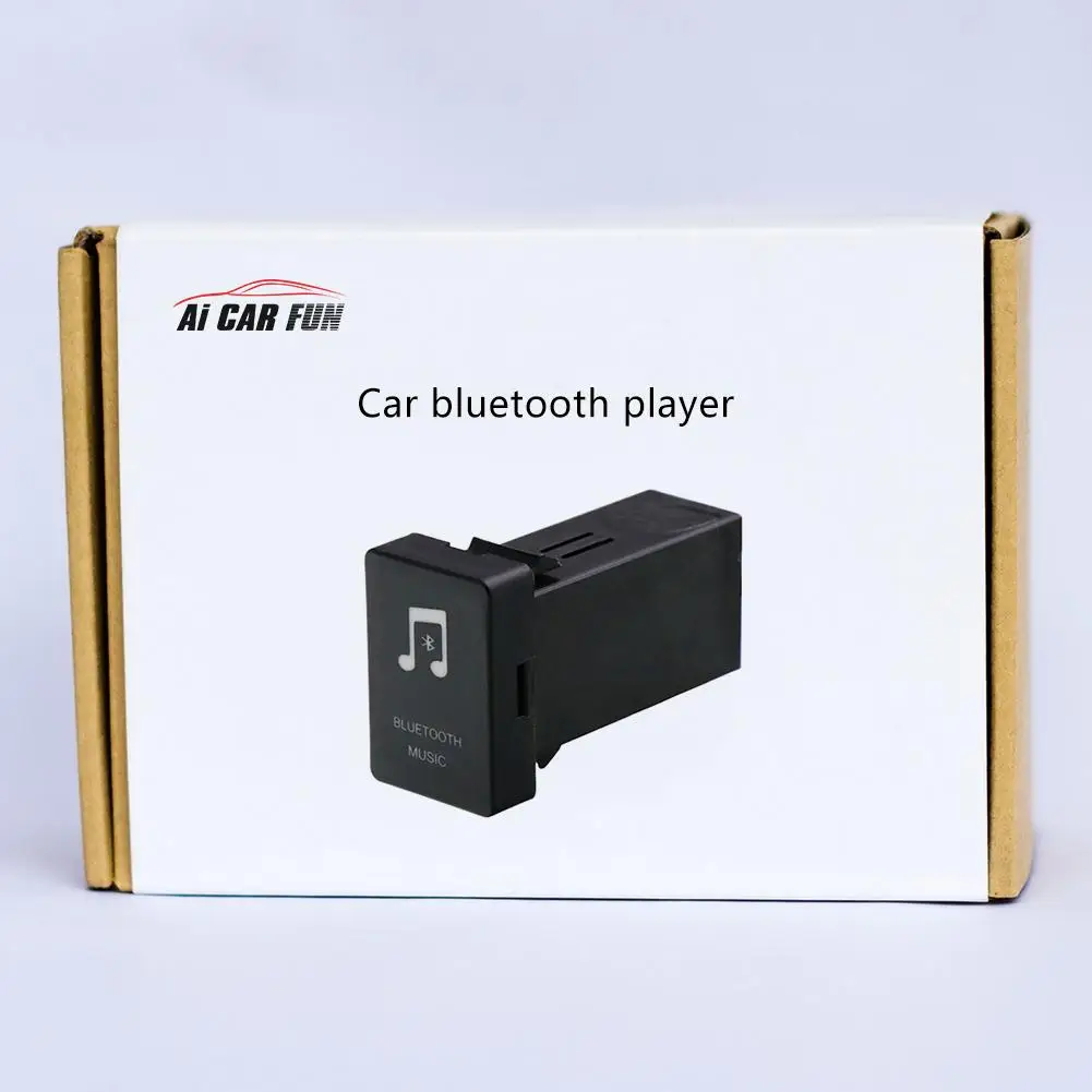 12v автомобиля Aux Bluetooth адаптер 3,5 мм автомобильный комплект аудио музыкальный плеер для Toyota и Другое модели