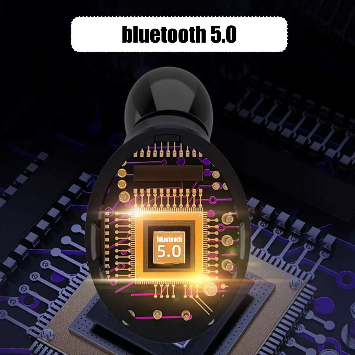 Wireless bluetooth 5 0 Earphone TWS LED Display Touch Control Sport Stereo Headset 3500mAh Power Bank Phone Holder