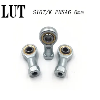 

High-quality 20pcs SI6T/K PHSA6 6mm right hand female thread metric rod end joint bearing M6*1mm SI6 TK shalft power tool auto