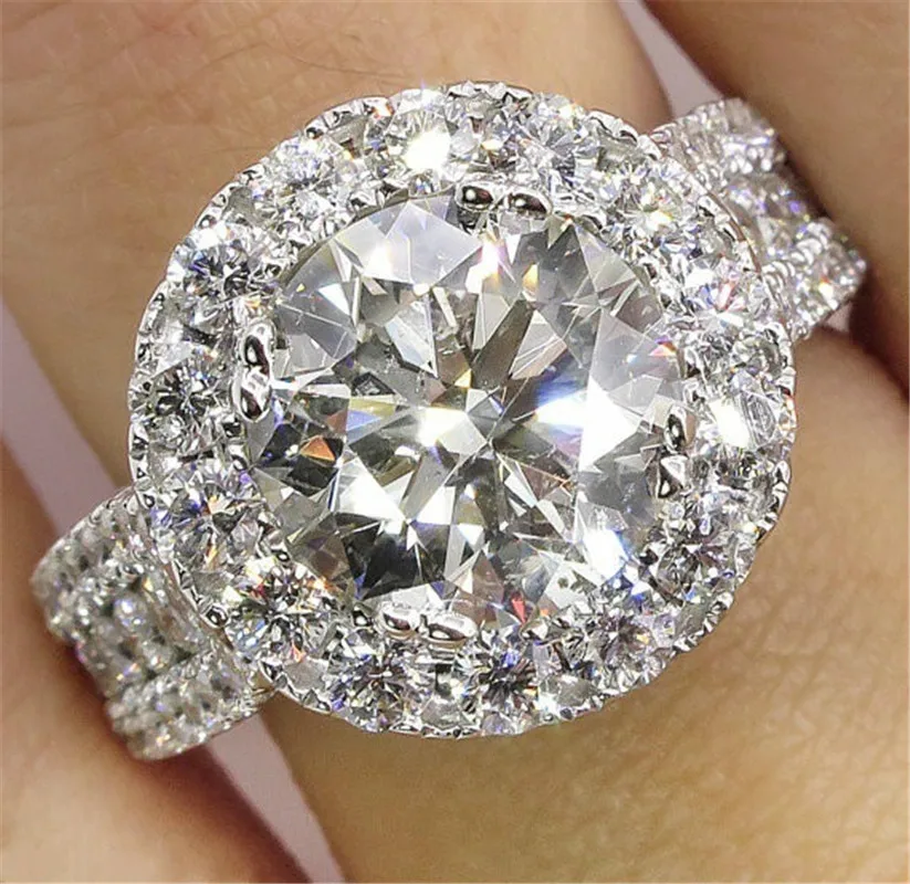 New-Fashion-Princess-Cut-Big-White-Zircon-Silver-Color-Engagement-Rings-wedding-Rings-Party-Rings (1)
