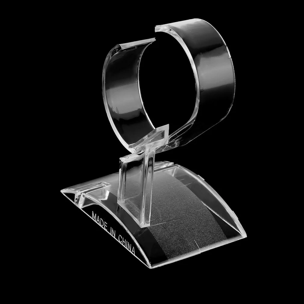 

2ps Clear Acrylic Bracelet Watch Display Holder Stand Rack Retail Shop Showcase Top Quality Showcase Tool Transparent