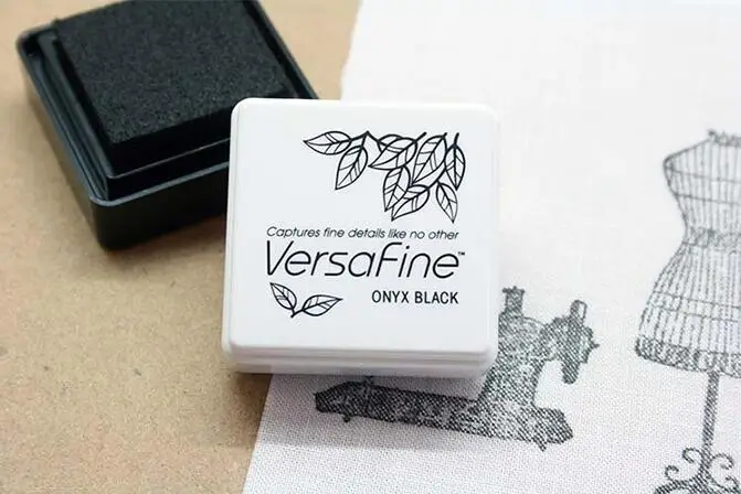 VersaFine Pigment Small Ink Pad Black Onyx