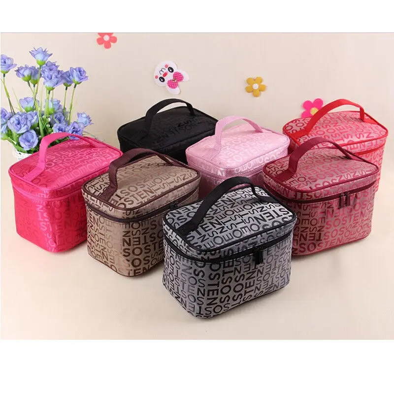 

Cosmetic Bags Travel Makeup Toiletry Case Bag Wash Organizer Storage Handbag Pouch