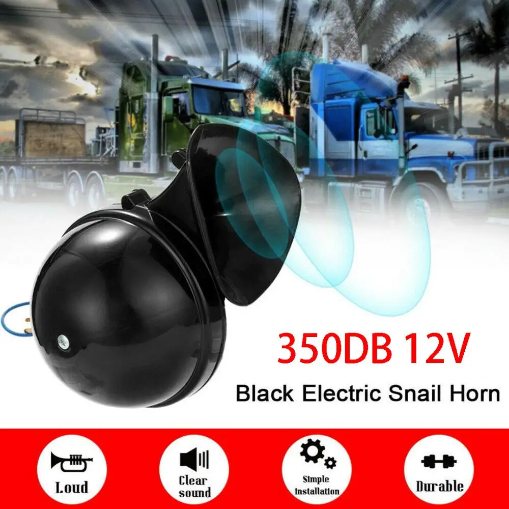 350DB 12V электрический Bull Air рог супер громкий звуковой сигнал оригинальность