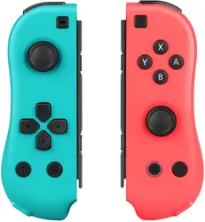 PomisGam JoyCons Controller Pomisgam Joy-Pad Controller Compatible for Nintendo Switch Joy Con Wireless Controller with PomisGam JoyCons Controller Pomisgam Joy-Pad Controller Compatible for Nintendo Switch Joy Con Wireless Controller with