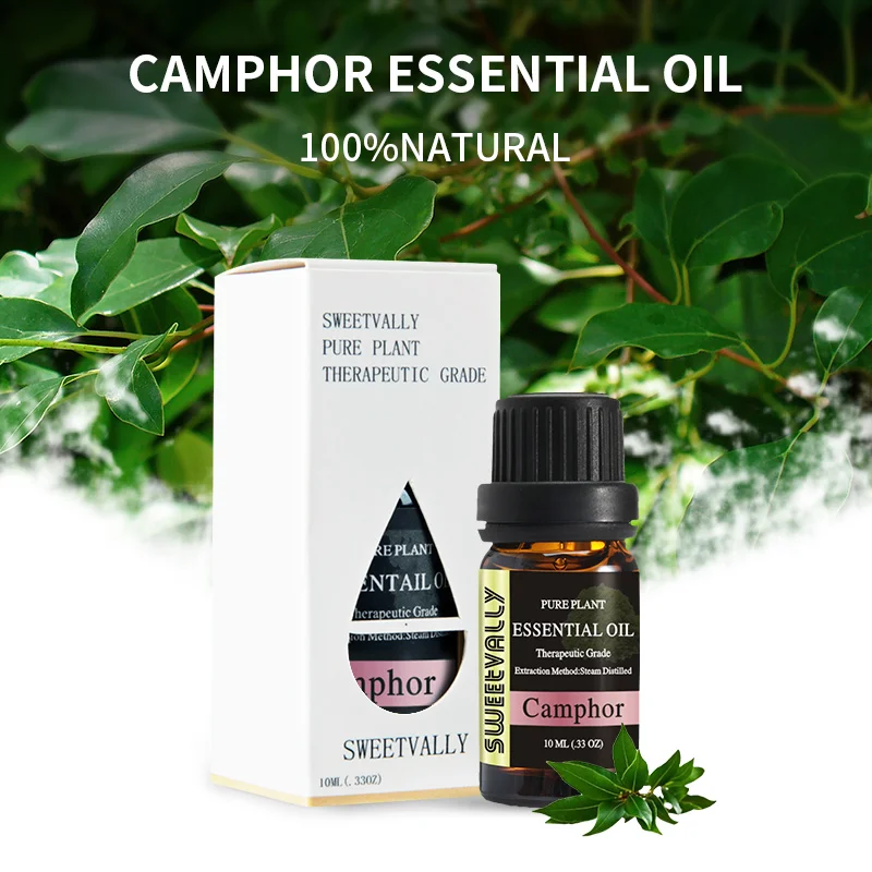 

10ml Camphor Essential Oil Relieve Stress for Humidifier Fragrance Lamp Air Freshening Aromatherapy Essential Oils