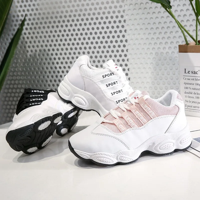 Shoes Women Women Sneaker Mesh Breathable Wear-resistant Outdoor Running Shoes Women White Women Shoes sneakers women L13-32