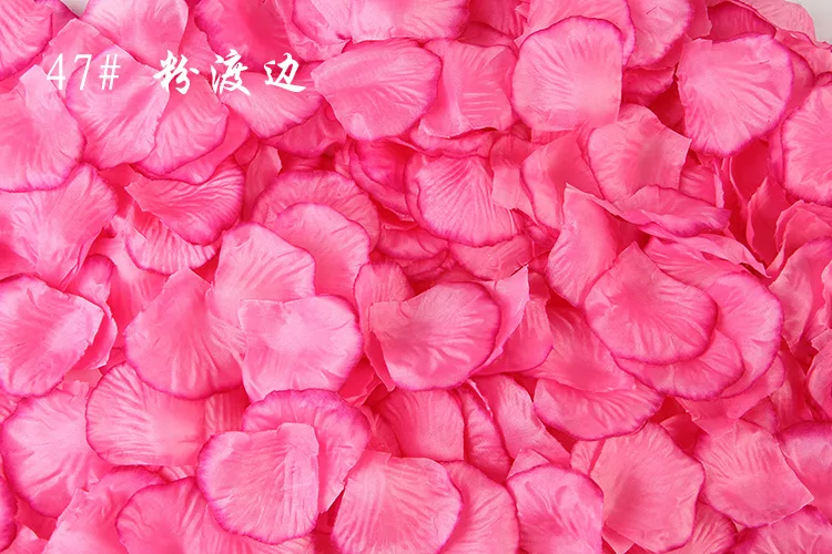 100-5000PCS 5*5cm Artificial Flowers Simulation Rose Petals Decorations  Wedding Marriage Room Rose Flower 5ZSH012 - AliExpress