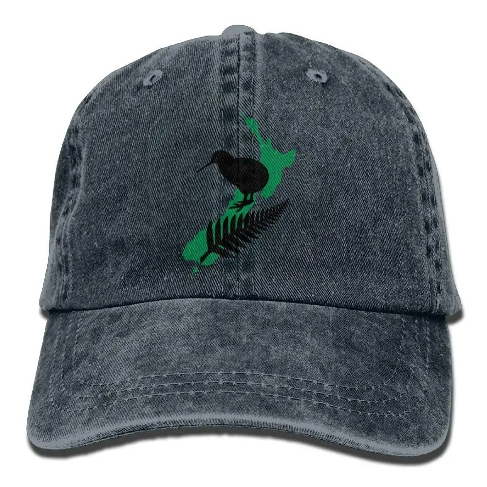 Новая Зеландия маори папоротник 1 джинсовая шляпа регулируемые простые бейсболки