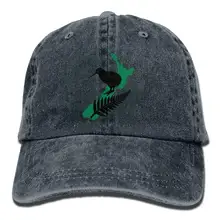 Новая Зеландия маори папоротник 1 джинсовая шляпа регулируемые простые бейсболки