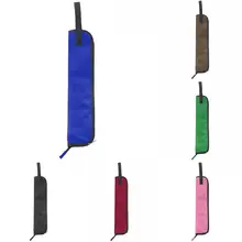 Drum Stick Bag Case Water-resistant Oxford Cloth With Carrying Strap Red, Pink, Green, Coffee, Blue, Black