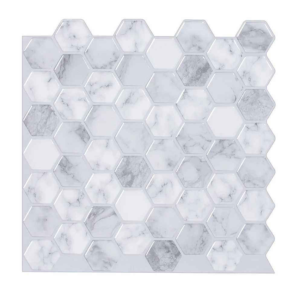 Vividtiles большие размеры Размер: 12*12 чистый белый и яркий шестиугольник
