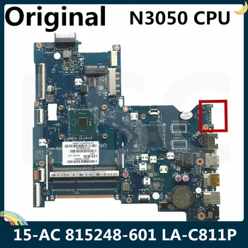 

LSC For HP 15-AC Series Laptop Motherboard 815248-601 815248-501 ABQ52 LA-C811P With SR29H N3050 CPU