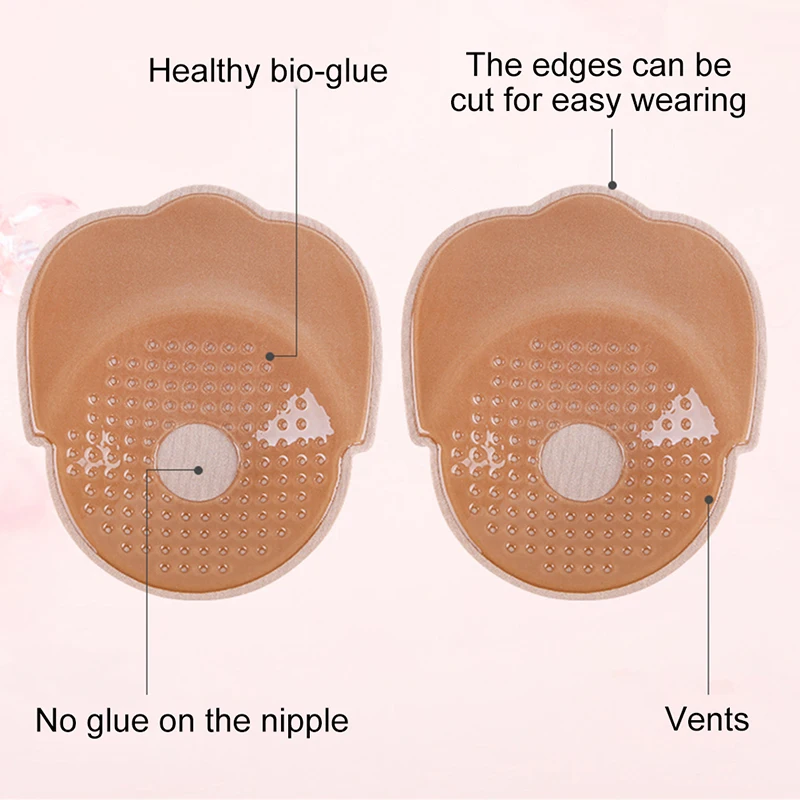 Adhesive Push Up Bra Sexy Backless Invisible Gel Strapless Bralette Underwear