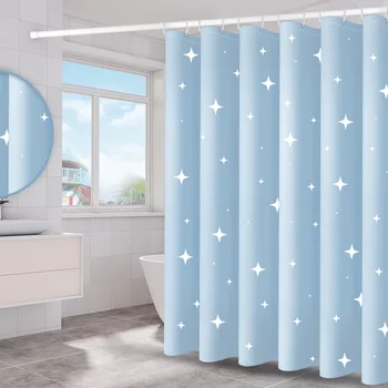 

2020 Shower Curtain Waterproof Mildew-Proof Thick Bathroom Partition Cloth