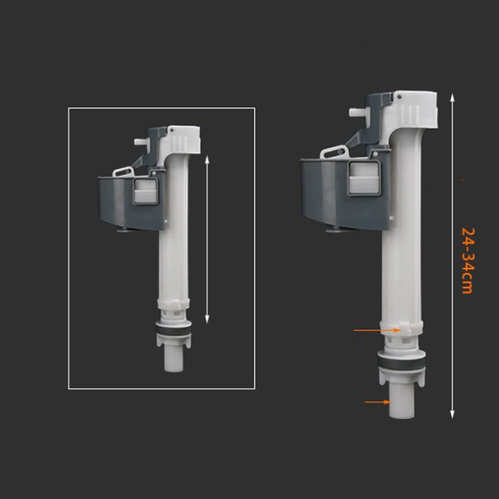 UNIVERSAL TOILET DROP FLUSH VALVE CISTERN WATER TANK INLET VALVES 1/2'' Pipe Hole TOILET PARTS