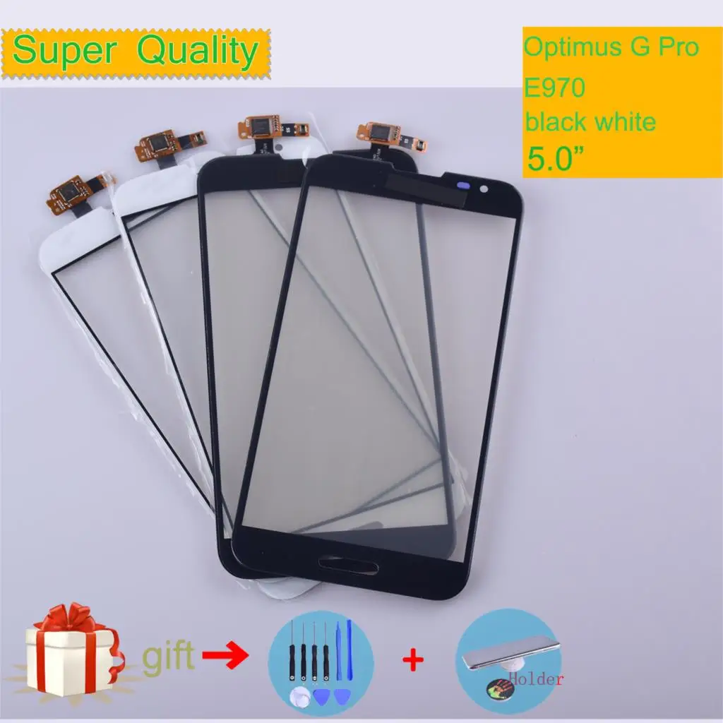 Для LG Optimus G Pro E985 E980 F240 E986 сенсорный экран Сенсорная панель дигитайзер Переднее стекло Внешний сенсорный экран без ЖК-дисплея