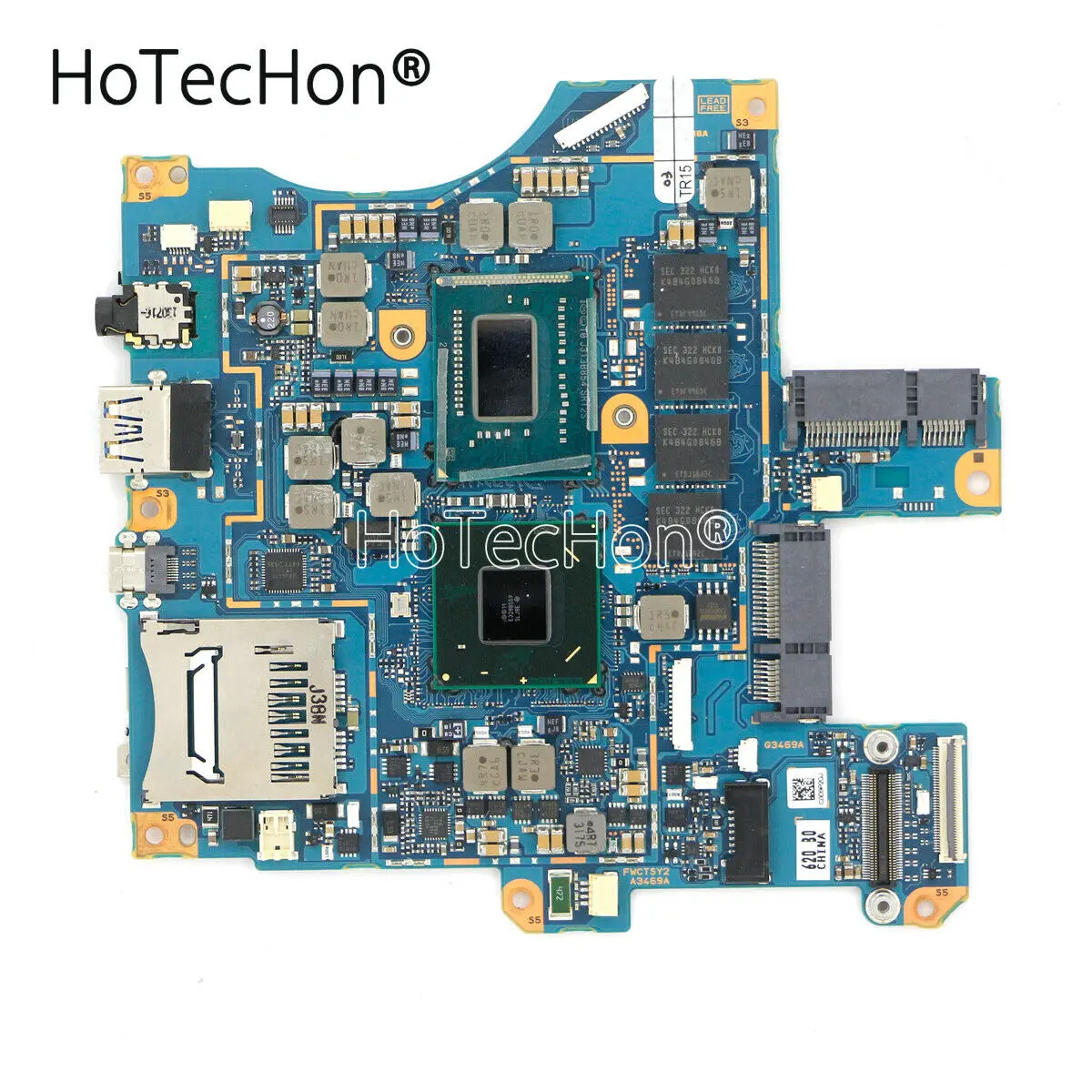 

P000575810 - Genuine New Motherboard FWCTSY2 A3469A w/ i5-3339Y + 4GB for Toshiba Portege Z10T-A WT310