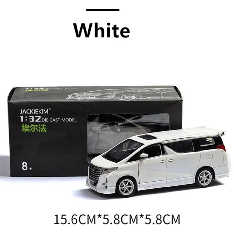 Роскошные игрушечные автомобили Alphard 1:24 из сплава металла литые модели