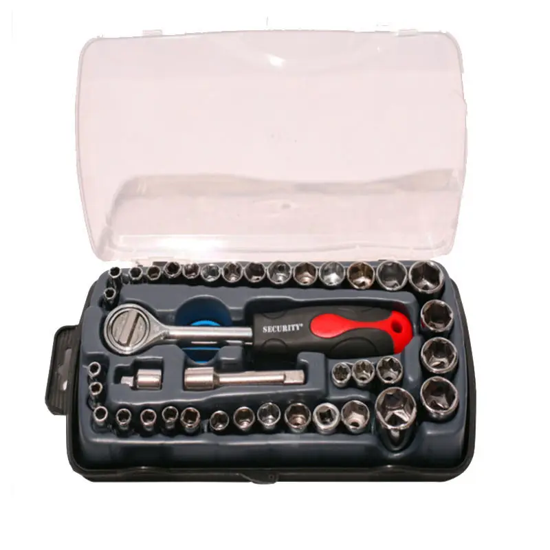 

[Sleeve Set Maintenance Toolbox] Sleeve Set Auto Repair Socket Wrench Hardware Toolbox Mechanic Sleeve