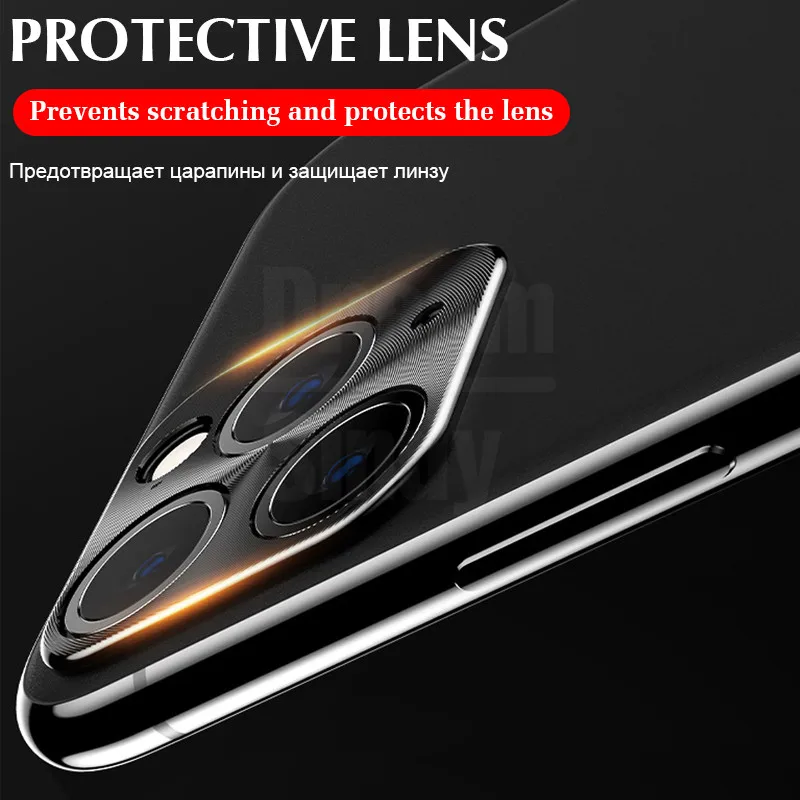 Полностью Защитный чехол для камеры IPhone 11 Pro X XR XS Max 8 7 6s Plus роскошный
