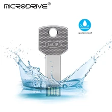 Lacie ключ металлическая ручка USB 4 GB/8 GB/16 GB/32 GB/64 GB 128 ГБ USB флэш-накопитель Car Key Memory Stick флеш-накопитель u-диск