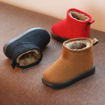 

Children Boots Casual Shoes Baby Boys Girls Snow Boots Winter Kids Running Shoes Sport Sneakers Keep Warm SCW008