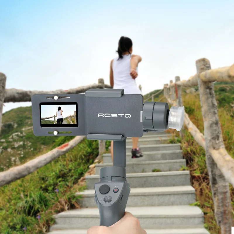 Для DJI Osmo Zhiyun Mobile Gimbal Handheld переключатель Монтажная пластина для 1 2 Smooth 4|Стедикамы