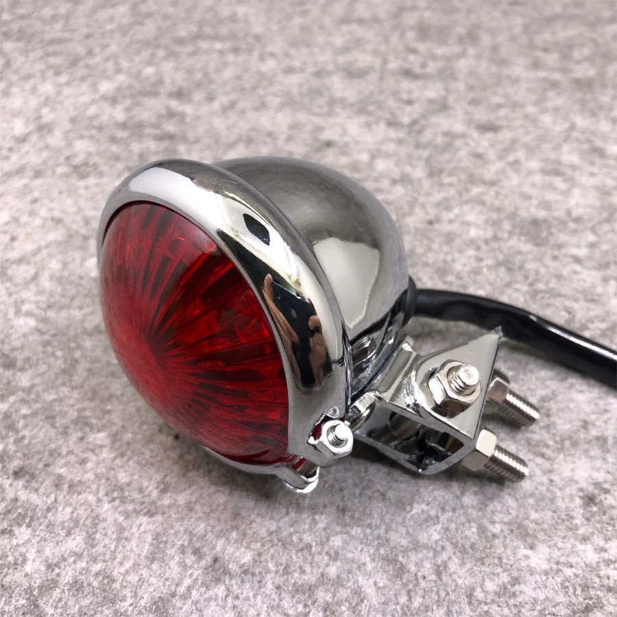 1 шт. 12 В Универсальный светодиодный задний стоп сигнал для мотоцикла Кафе Racer Triumph
