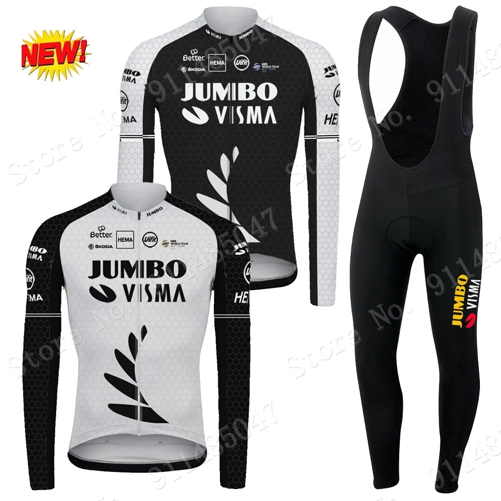Cycling Jersey Champion Jumbo Visma New Zealand 2022 Set Mens White