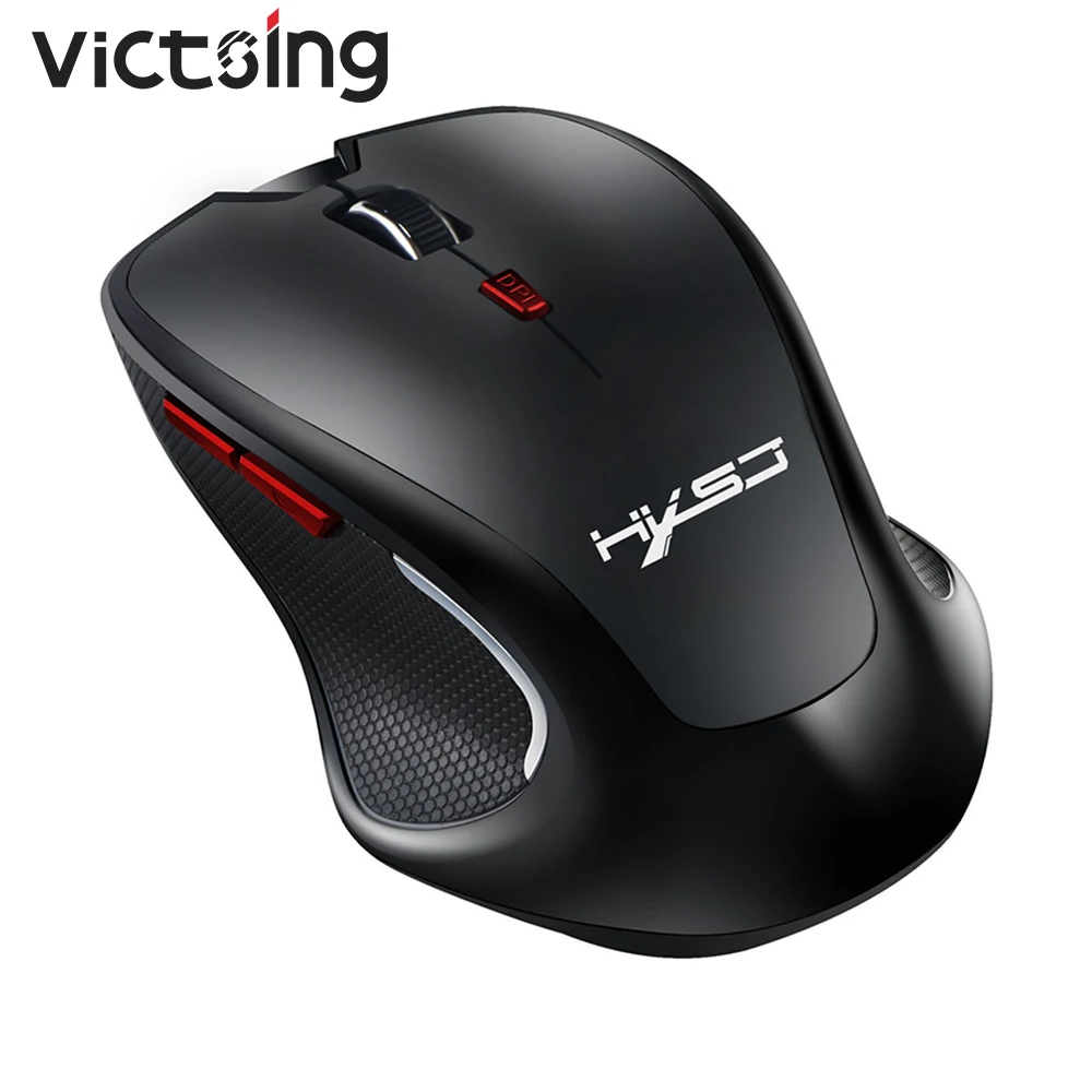 Беспроводная мышь VicTsing XG065 4 регулируемые Bluetooth мыши 2400 DPI с USB ресивером Мыши для