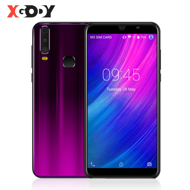 XGODY A70 3G Смартфон Android 8 1 6 &quot18:9 полный Экран ГБ MTK6580 4 ядра Dual SIM 5MP Камера Wi Fi 2800 мА/ч