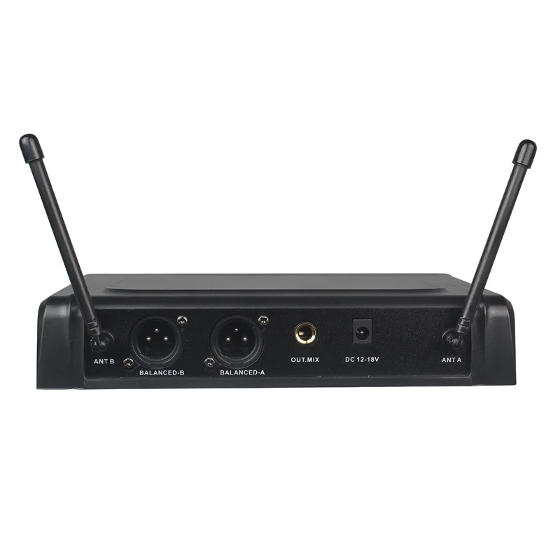 FB-U10 Dual Way Digital UHF Wireless Microphone with 2 Metal Handhelds R25 EU Plug