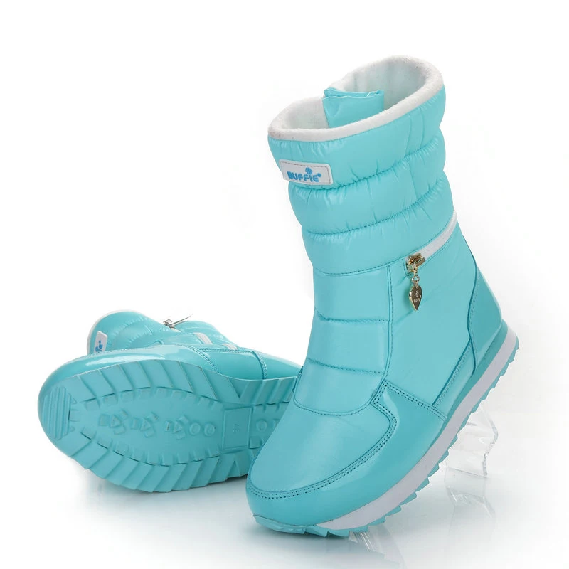 CEVABLUE/ г. Женские ботинки белые зимние ботинки женские модные зимние ботинки прямая, теплые ботинки до середины икры JSH-M025