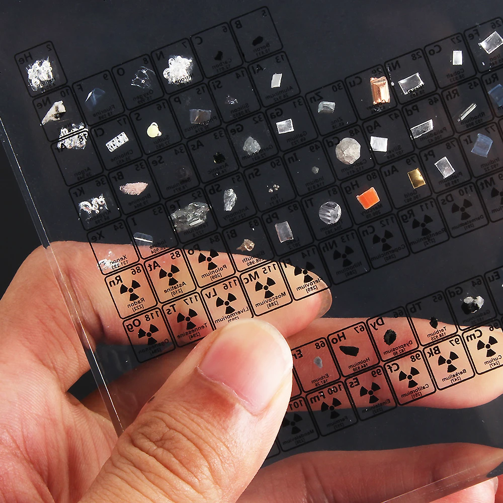Real Chemical Elements Periodic Table Display With Elements Real Elements In Kids Teaching Birthday Teacher S Day Gifts 2021 New Figurines Miniatures Aliexpress