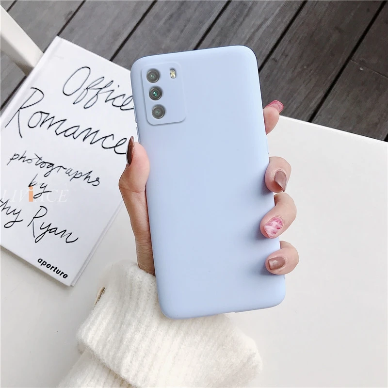 Candy Color Silicone Phone Case For Xiaomi Poco X3 Nfc M3 Pro F2 F3 GT C3 Pocophone F1 Global Matte Soft Tpu Back Fundas Cover