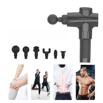 

Tissue Massage Gun Muscle Massager Muscle Pain Management Training Exercising Body Relaxation Slimming Shaping Pain Relief