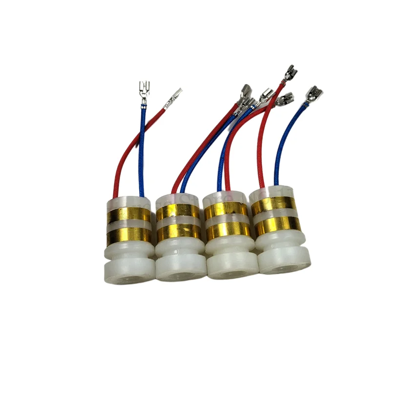 4 Pieces Carbon Brush Rotor Heads Spare Parts Of Cotton Candy Machines Copper Rings Bearing Accessories For MF Candy Floss Maker