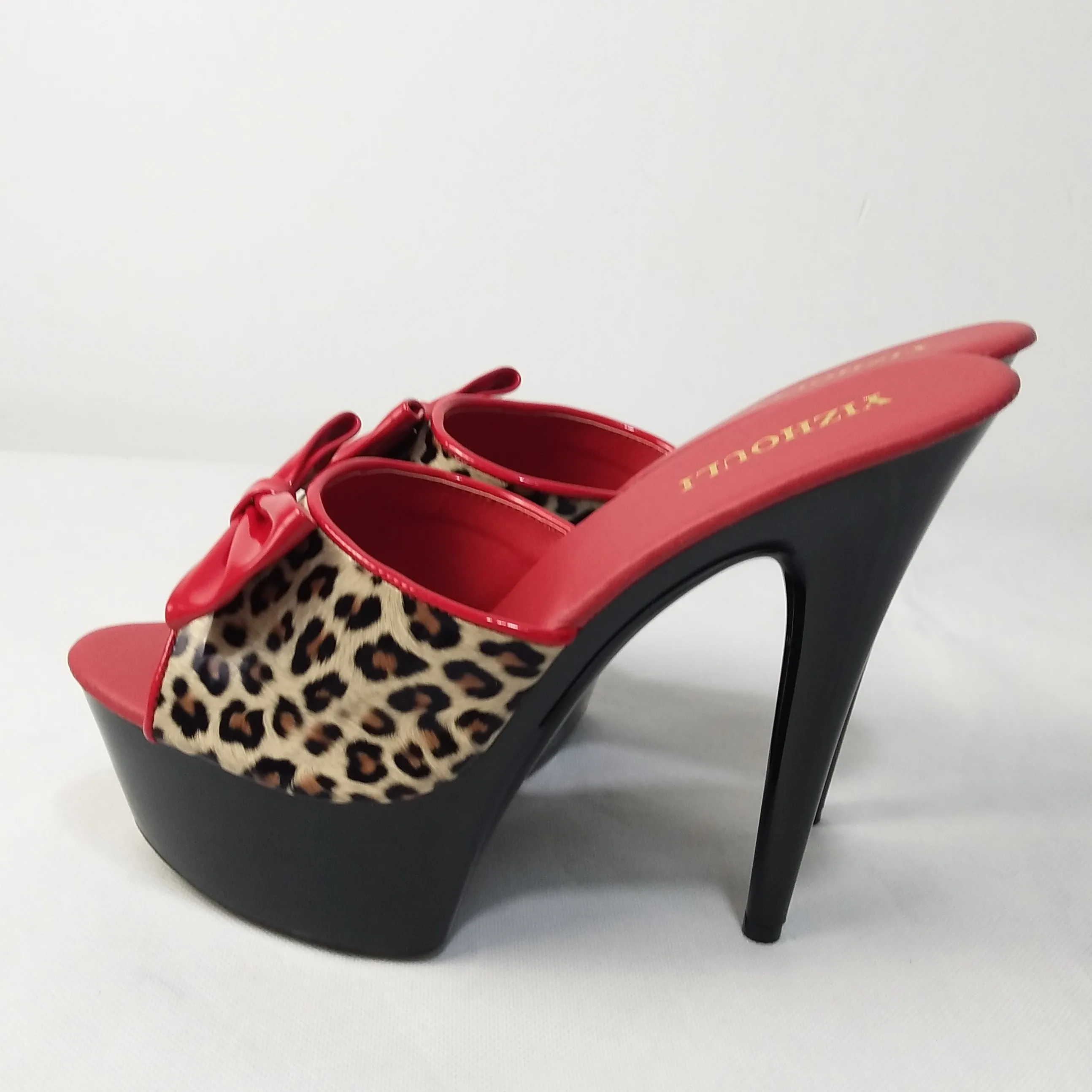 13-15-17-20cm Sexy Heeled Sandals Banquet Bride Wedding Shoes Platform Model Pole Dancing Slipper