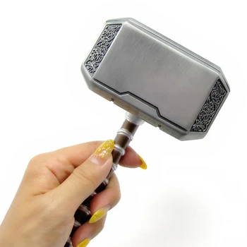 

[Metal Made] Cosplay Collection The Thor 1: 1 Simulation Hammer Toy Child Adult Costume Party Thor Hammer Replica Model
