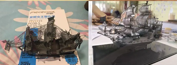 3D металлическая головоломка Фигурка Игрушки Королева Анна мести P038S обучающая головоломка 3D модели забавные Подарочные игрушки для детей