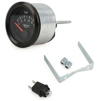 

Oil Pressure Indicator Supplementary Instrument 0-10 Bar Gauge 52mm Cockpit Int