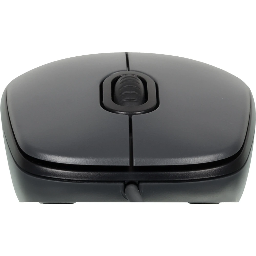 Мышь LOGITECH M90, проводная, USB, черный и темно-серый