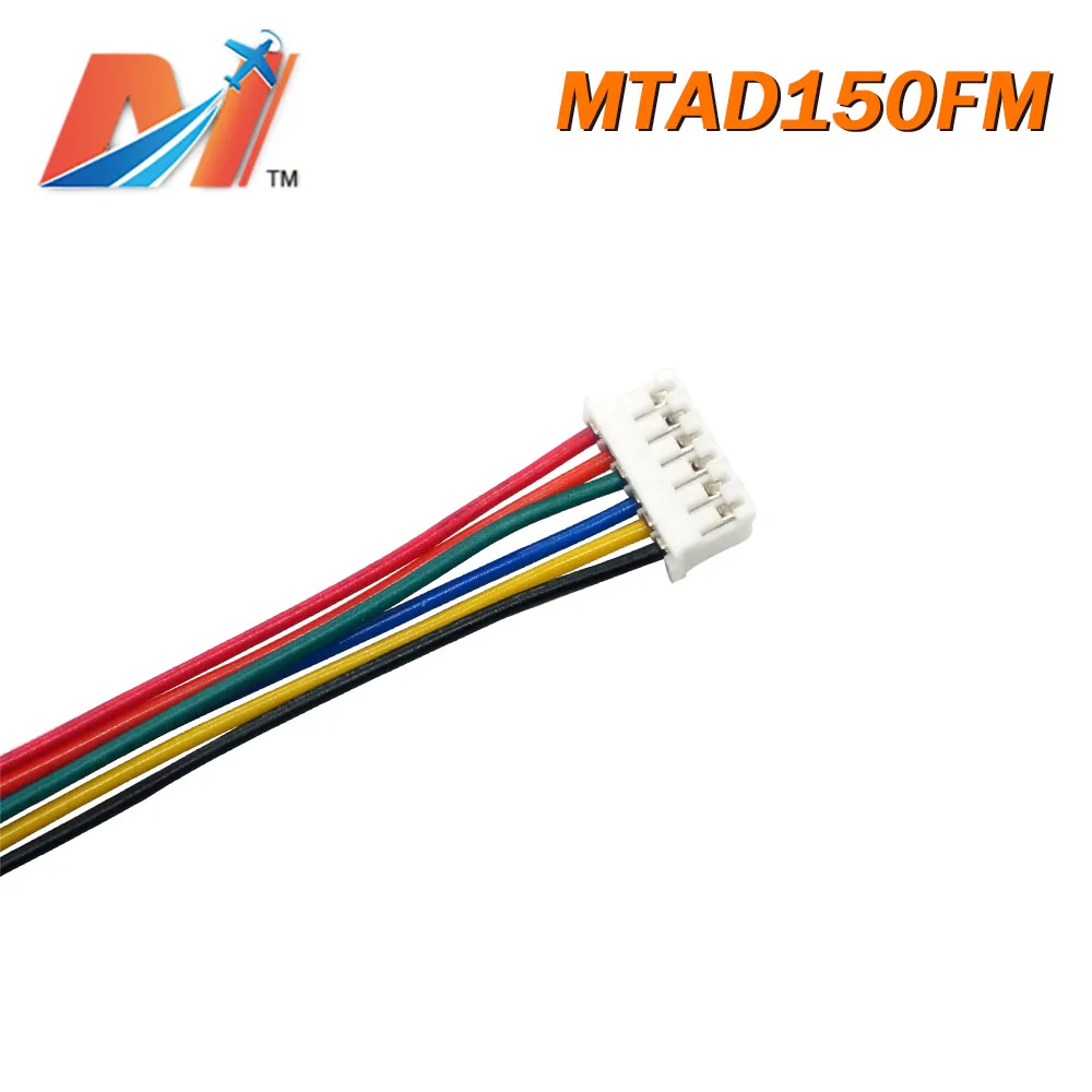 Maytech 120 мм VESC разъем адаптера для VESC для электрического Лонгборда 6 pin 2 мм Шаг до 6pin 1,5 мм шаг