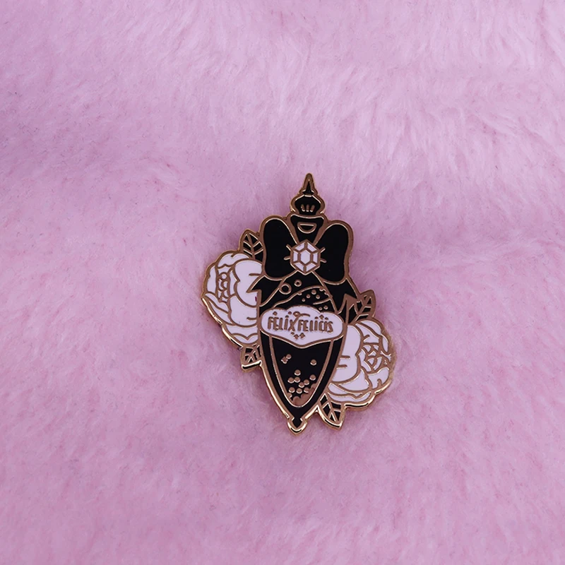 Брошь Феликс фелицис булавка с зельем темного счастья от профессора Снейпа |