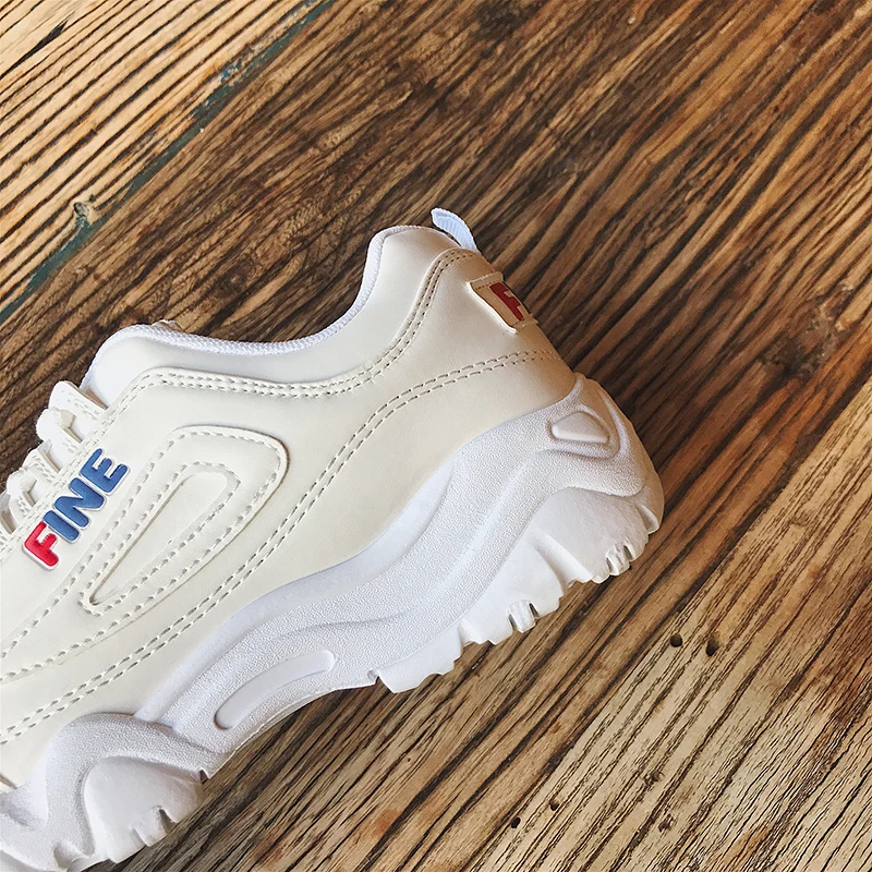 2019 женские кроссовки белые розовые дешевые амортизирующие на платформе дышащая