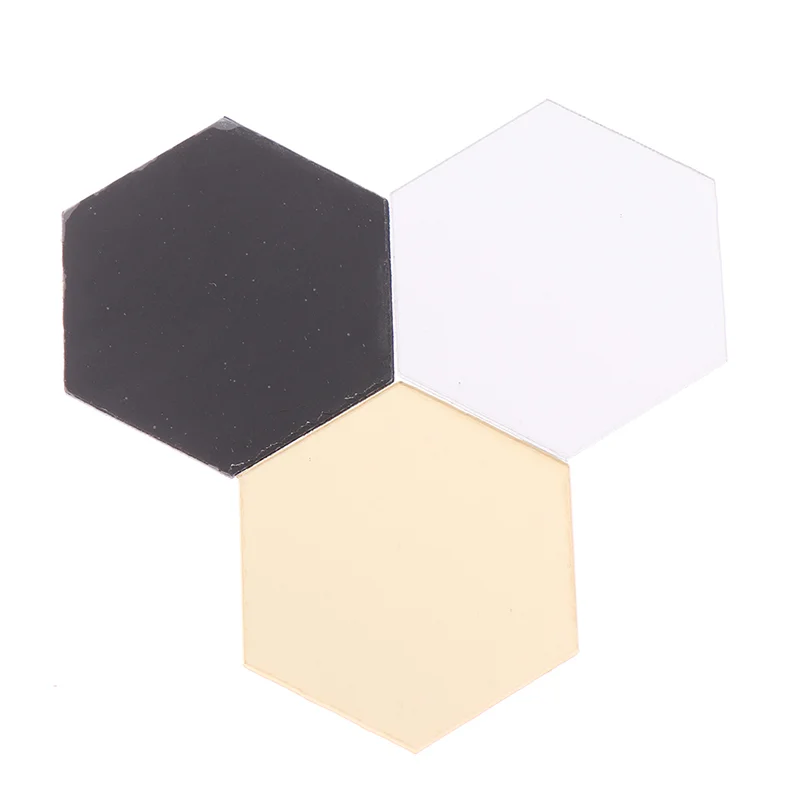Hexagon Wall Deco 1:12 Dollhouse Miniature Furniture Hexagon Wall Deco 1:12 Dollhouse Miniature Furniture
