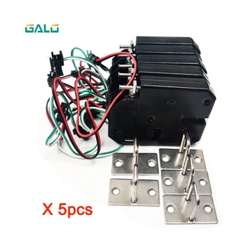 

5pcs New electrical Lock Picks latch Electromagnetic Lock for Electronic Locker Smart Cabinet Lock with bouncer status detection