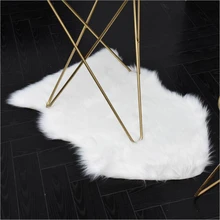 AOVOLL, акрил, искусственный мех, ковер для гостиной, меховой ковер, длинный ворс, ковер для спальни, гостиной, ковер и коврики